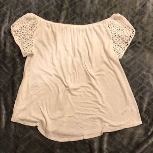 Off the shoulder women’s shirt